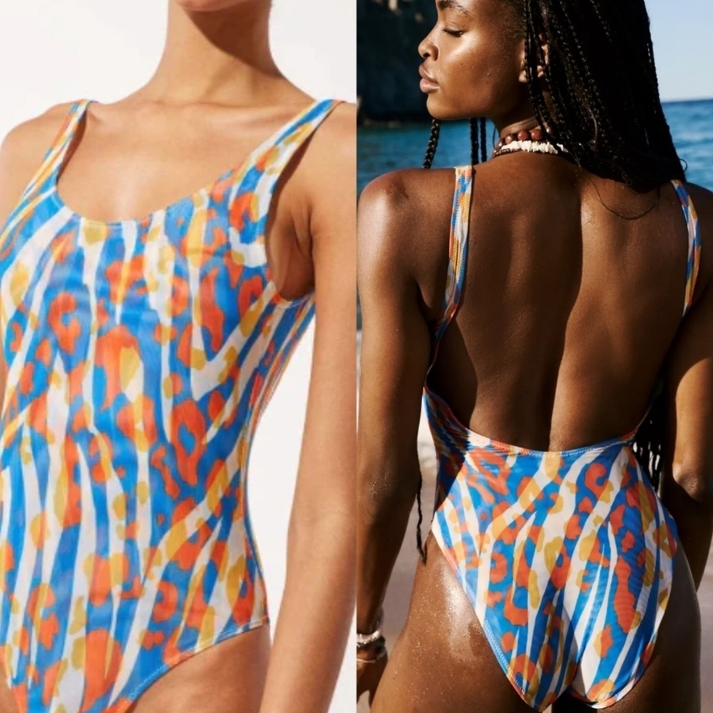 Solid & striped Luella one piece swimsuit medium
